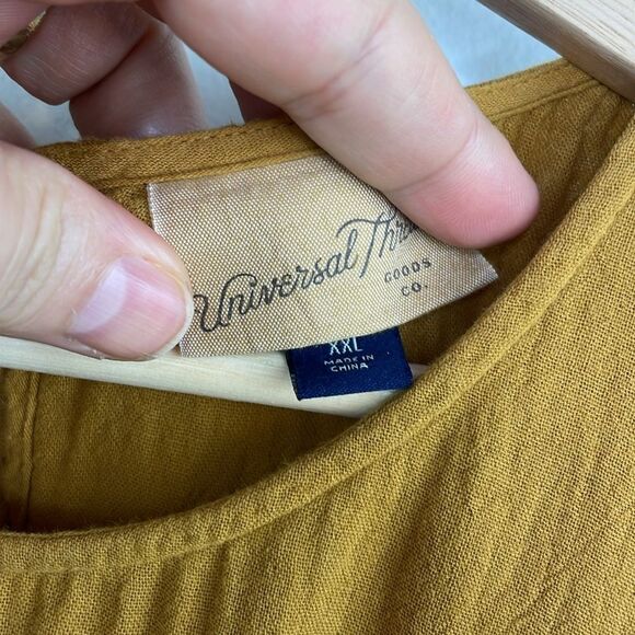 Universal Thread Women's GauzyTie-Dye Long Sleeve Tiered Dress Size XXL - Picture 11 of 15